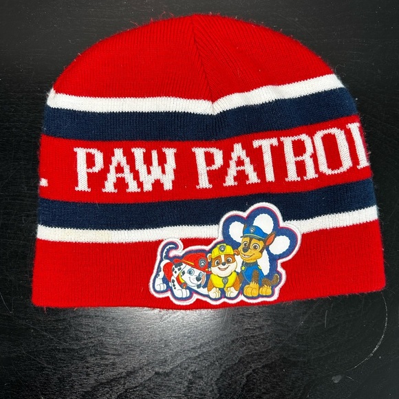 Nickelodeon Paw Patrol Kids Toddlers Knit Hat Stocking Cap Beanie 2T - 5T Warm - Picture 1 of 5